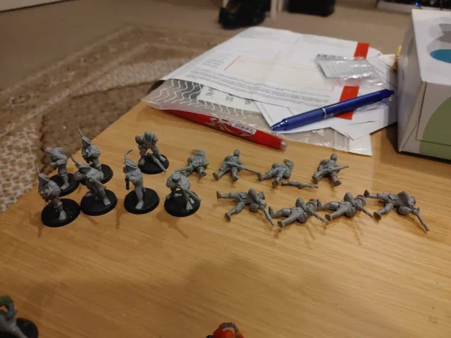 15 x Empire State Missile Troops with Handguns Oop Warhammer Fantasy Oldworld