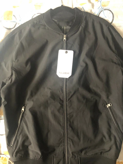 Veste cuir homme pull and bear cheap