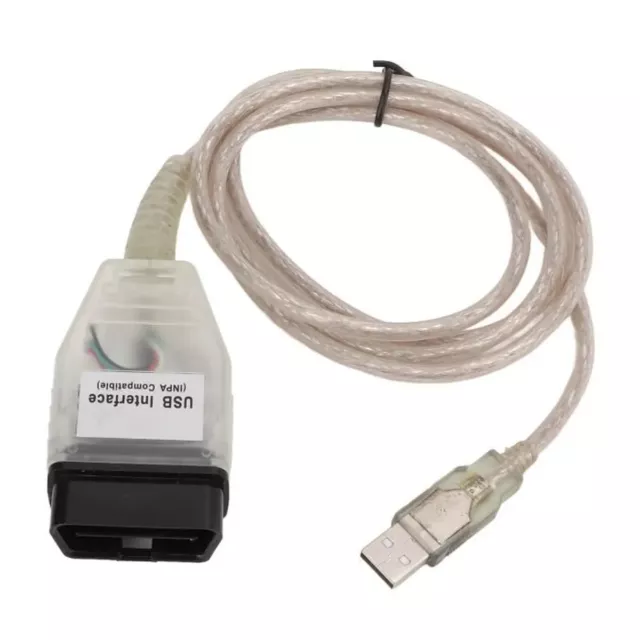 USB Diagnostic Cable K+DCAN BMW E39 E60 E61 D‑CAN BMW E46 E83 E90 pr XP 7 8 10 3