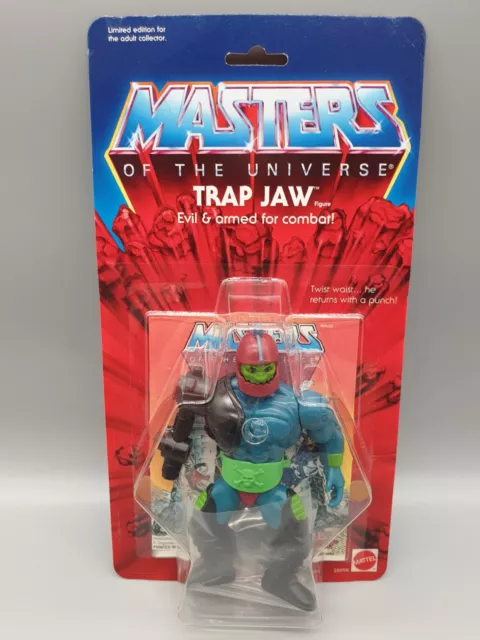 Masters Of The Universe Commemorative Series Trap Jaw 2000 Mattel Motu He-Man