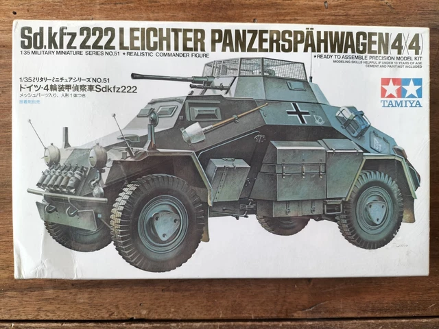 Sd.Kfz. 222   1/35 TAMIYA 1995