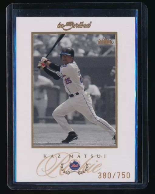 Kaz Matsui 2004 Fleer Inscribed #86 Roo Rc 380/750 New York Mets