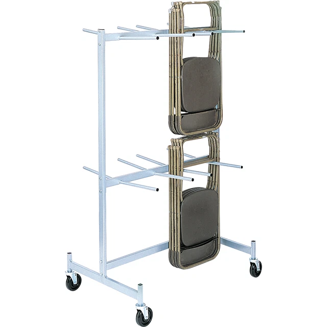 Raymond Compact Storage Truck for Hanging Folded Chairs Holds up to 48 Standard