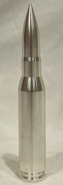 10 oz .999 Ag Silver Bullion 50BMG Bullet *GREAT PRICE*