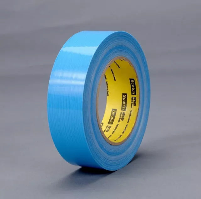 Scotch Filament Tape 8916V, Blue, 18 mm x 55 m, 6.8 mil, 6.8 mil