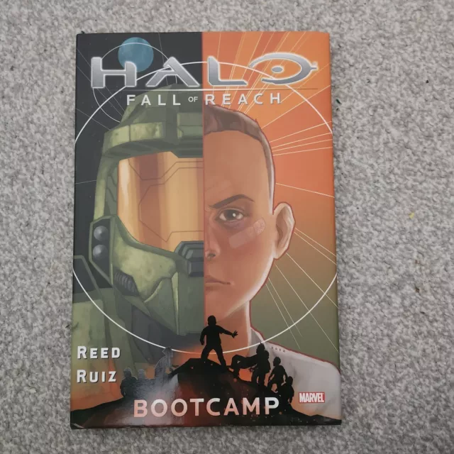Marvel comics Halo Fall of Reach:Bootcamp hardback graphic novel