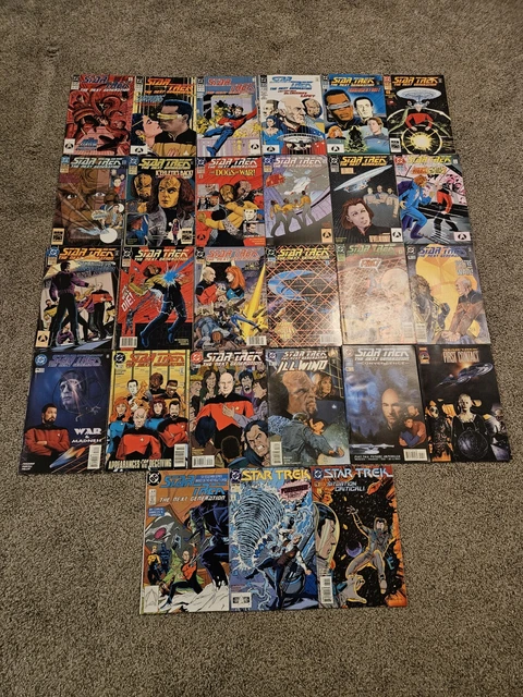 Star Trek The Next Generation Comic Books - DC Comics
