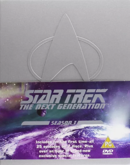 Star Trek: The Next Generation - Season 1 (DVD) Patrick Stewart Brent Spiner