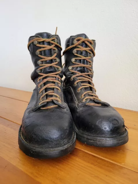 DANNER QUARRY 8& Work Boot Alloy/Steel Toe Gore-Tex Black Leather Men's ...