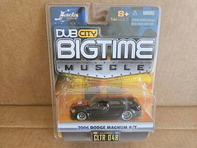 ミニカー BIGTIME MUSCLE  2006  Dodge Magunum R/T 2006 Jada Big Time Muscle 2006 Dodge Magnum R/T Black Die