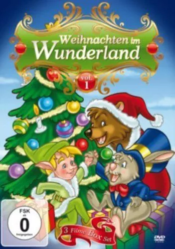 Weihnachten Im Wunderland Vol. 1 - 3 Filme  DVD/NEU/OVP