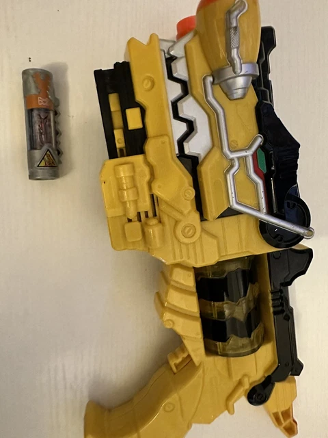 Power Ranger Yellow Gun POWER RANGERS DINO Charge Yellow Morpher Gun Missile Launcher £15.00 ...