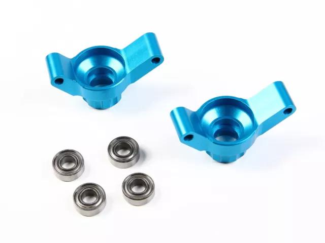 Aluminum TT-02 Front Rear Knuckle Arms Hub Carrier Set for RC Car Tamiya TT02