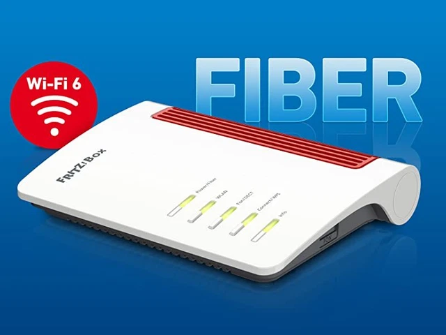 AVM FRITZ!Box 5530 Glasfaser WiFi 6 2.400 Mbps Mesh Fiber AON GPON (2) 🔝