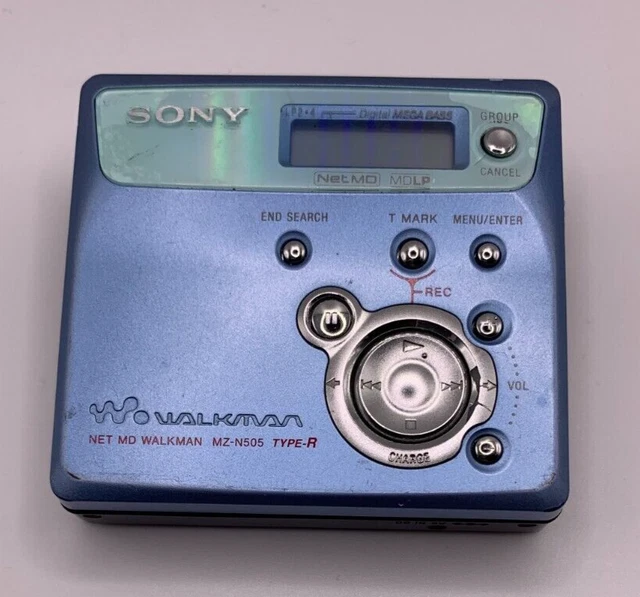ENREGISTREUR DE LECTEUR mini-disque portable Sony Walkman MZ-N505 (non ...