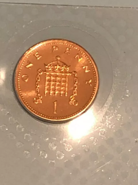 1989 1p Penny One Pence Coin Uncirculated UK BUNC