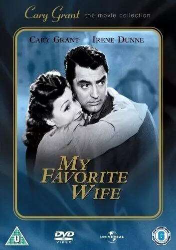 Classic Comedy = My Favourite Wife (1940) = Cary Grant = Disc Only Like New