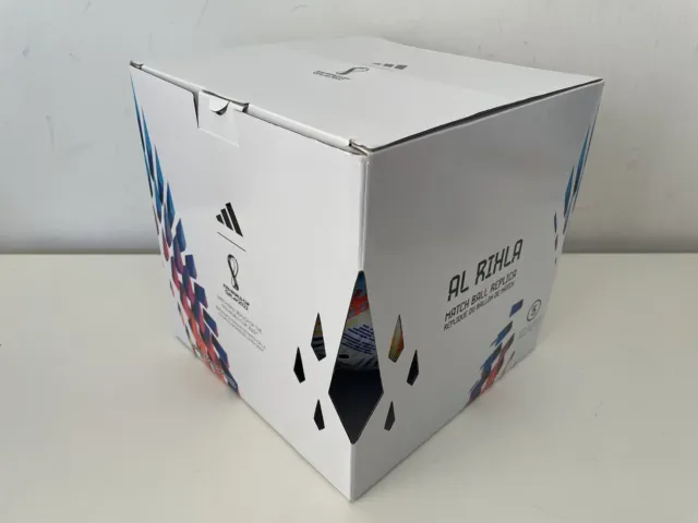 FIFA World Cup 2022 Al Rihla Soccer Ball Official Match Replica NEW Size 5 W/Box