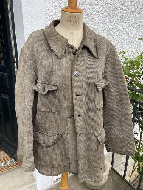 VESTE de CHASSE, ancienne veste de chasse, garde