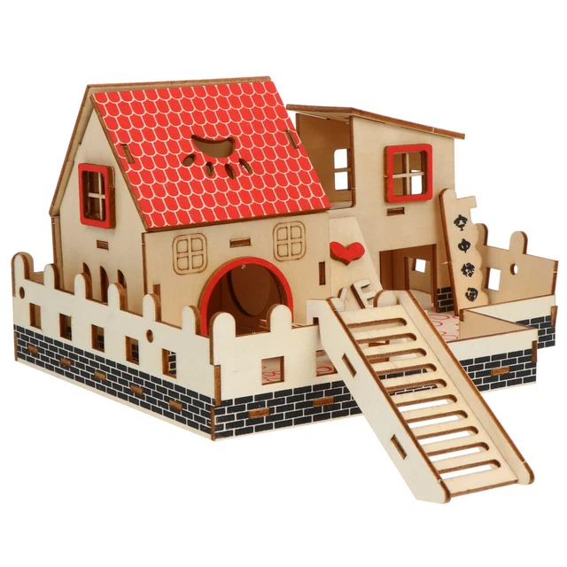 Dauerhafter Hamster Kletterleiter Spielzeug Hamster Spielzeug Holz Hamster