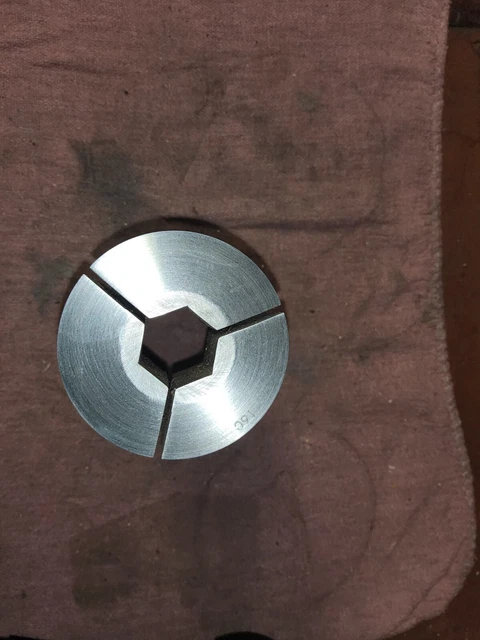 LYNDEX 16C Collet 11/16" Hex Internal Thread .687 16c Hexagon