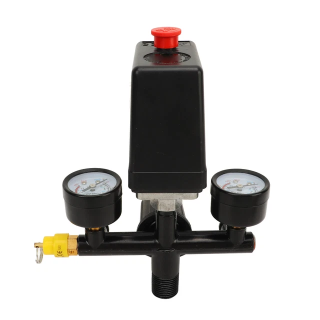 1 Pz Interruttore Compressore D'aria 380V Valvola Di Controllo Della Pressione Trifase Interruttore Di Controllo Della Pressione Del Compressore - Foto 10