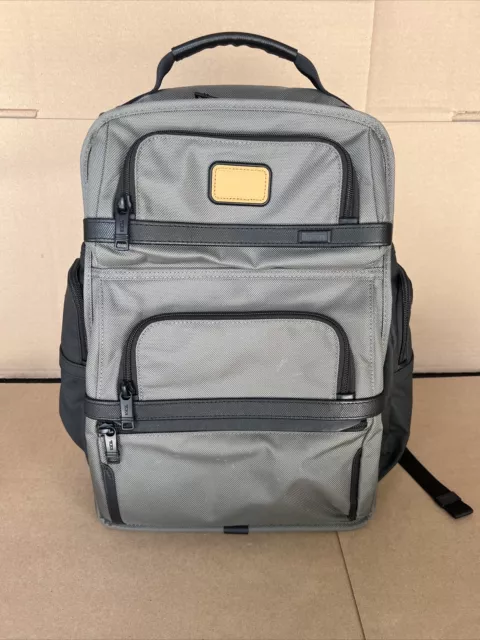 Tumi Alpha 3 Brief Pack Computer business bag 2603580 Alloy
