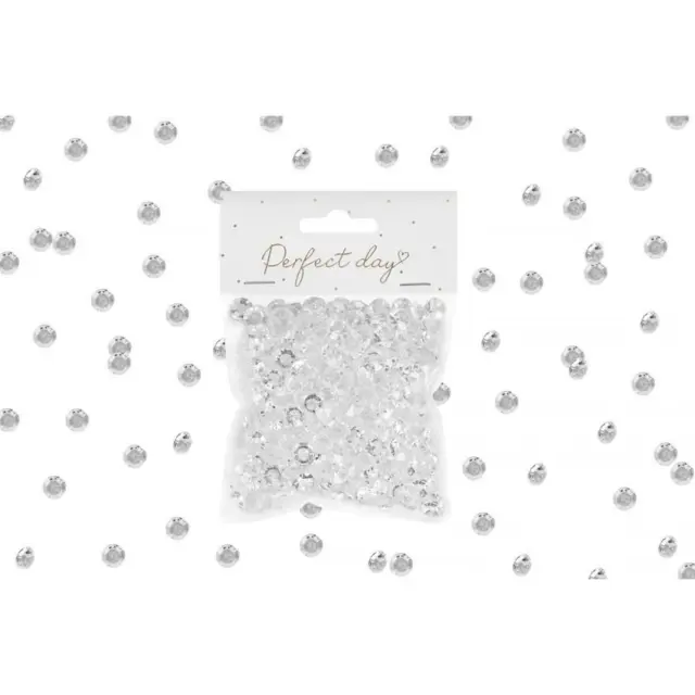 Wedding Table Scatter Confetti Crystals Acrylic Diamond Rhinestones Centrepieces