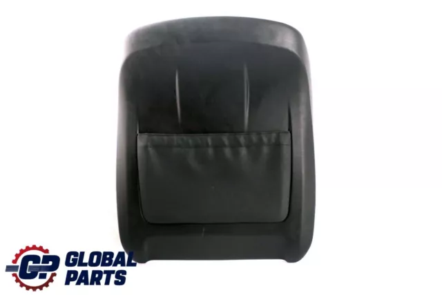 BMW X5 X6 E70 E71 Front Seat Backrest Rear Vinyl Back Panel Pocket Black