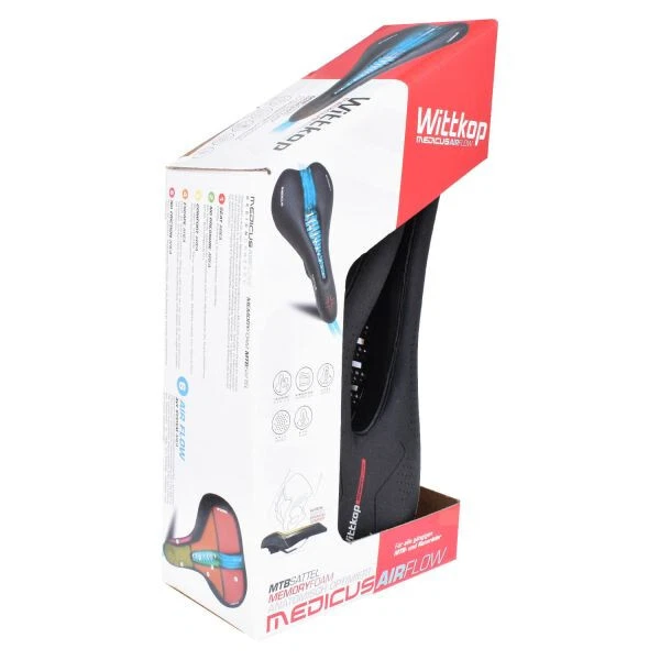 Sattel Wittkop Medicus Airflow - Fahrradsattel - MTB-und Rennräder