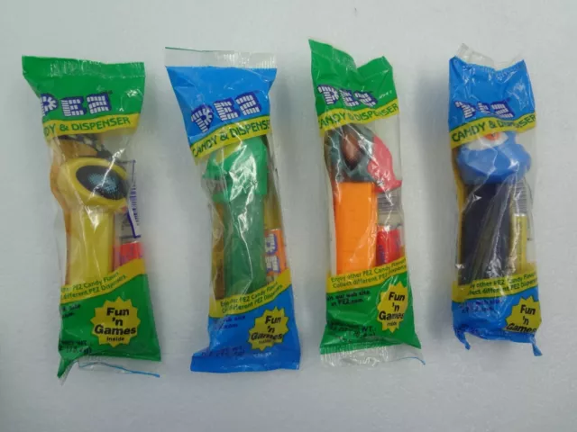 PEZ Candy Dispenser - Bugz x4 - NOS in bag