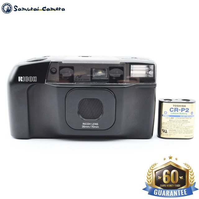 [Tested] Ricoh RT-550 DATE Black Point & Shoot 35mm Film Camera From Japan