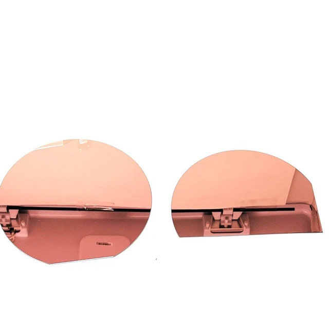 2 pcs Silicon on Insulator SOI Wafer 6-in Double Side Polished w/ 25 Slot Case