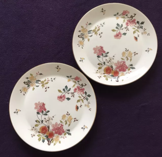 ROYAL ALBERT China Garden New Romance - 2 SIDE PLATES