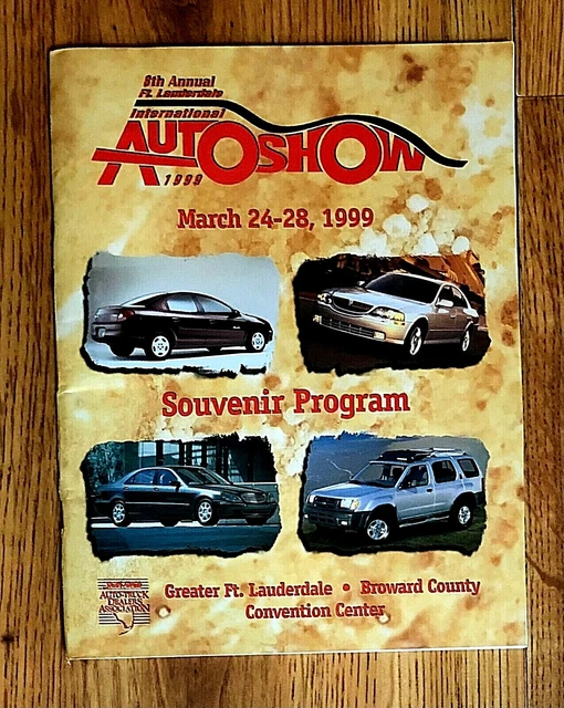 8th ANNUAL FORT LAUDERDALE INTERNATIONAL AUTO SHOW—1999 PROGRAM—FLORIDA