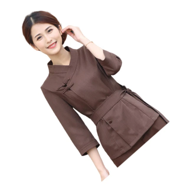 Grembiule da parrucchiere uniforme da salotto grembiule da lavoro grembiule da camice donna uniforme da lavoro