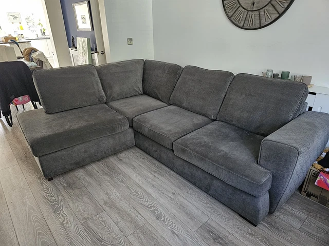 DFS ORKA RIGHT Hand Open End Corner Sofa 500.00 PicClick UK