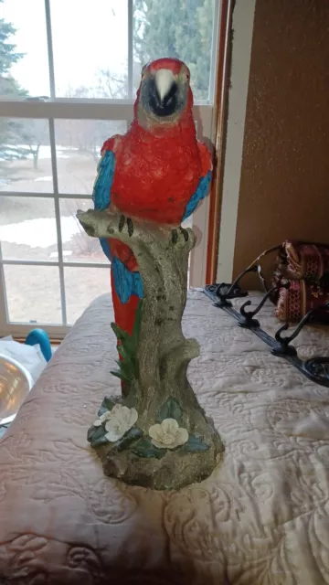 Decorative Parrot Sculpture