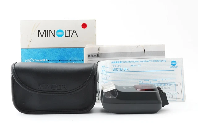 [MINT in Box] Konica Minolta Vectis SF-1 Shoe Mount Flash from JAPAN