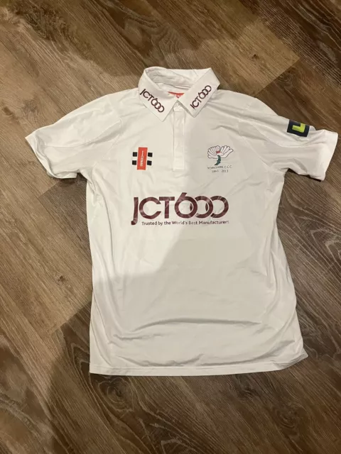 Yorkshire Cricket Shirt Medium