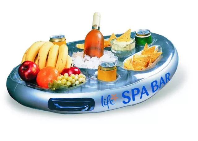 Original Life Inflatable Floating Hot Tub Spa Bar *