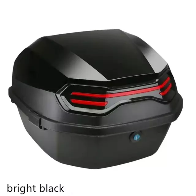 Waterproof Motorcycle Top Tail Box Scooter Trunk Rear Luggage Carrier Case Gifts