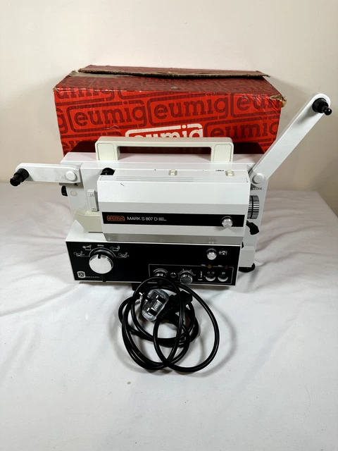 Projecteur Eumig Mark S-807D - Projecteur Films Fixes - Très Bon état