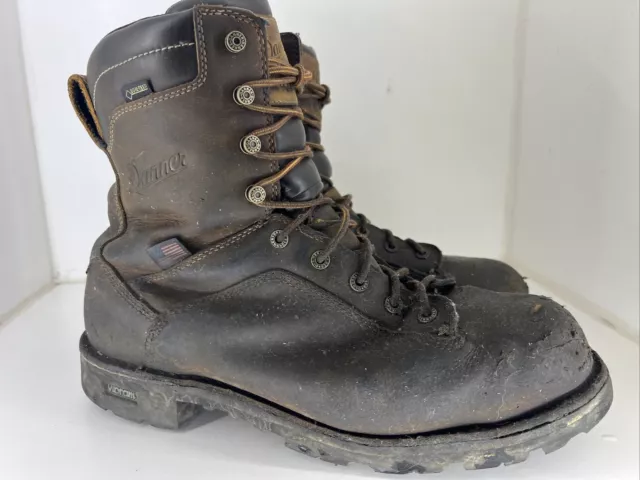 DANNER QUARRY 8 400G NMT Brown Boots Insulated 17321 Size 12