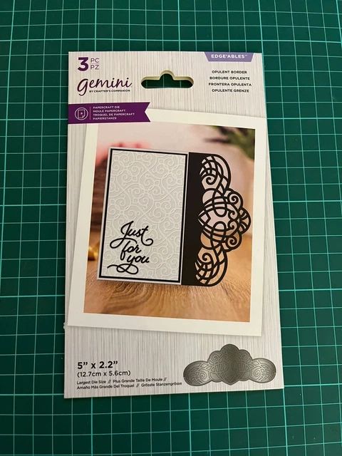 GEMINI BEAUTIFUL ROSE Edge‘ables Papercraft Dies Crafters Companion £2. ...