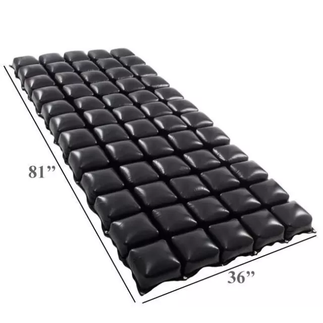 ROHO PRODIGY 3 Section Inflatable Mattress Overlay Air Cushion36 x 81" W/ Pump