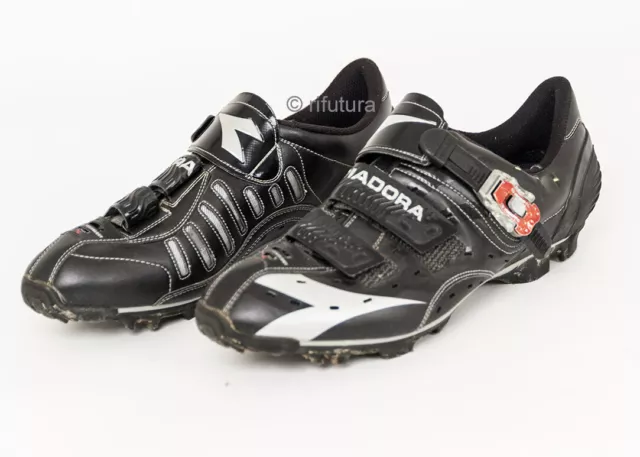 Scarpe ciclista MTB n.47 DIADORA  Mountain bike skin Technology nero sport -20U