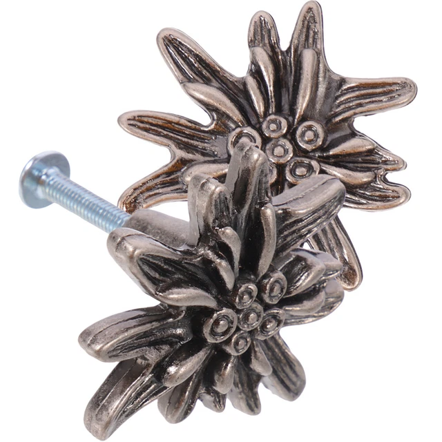 2 Pcs Retro Handle Cabinet Door Knobs Cabinet Knobs European Style 7