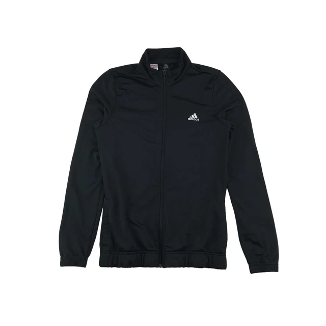Adidas maglione età 14 nero cerniera completa top