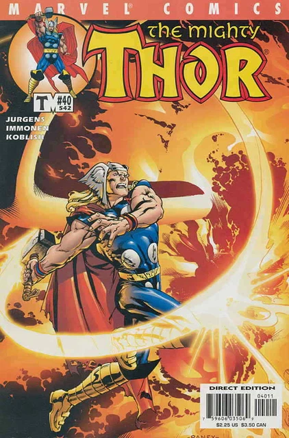 Thor (Vol. 2) #40 VF; Marvel | 542 Dan Jurgens - we combine shipping